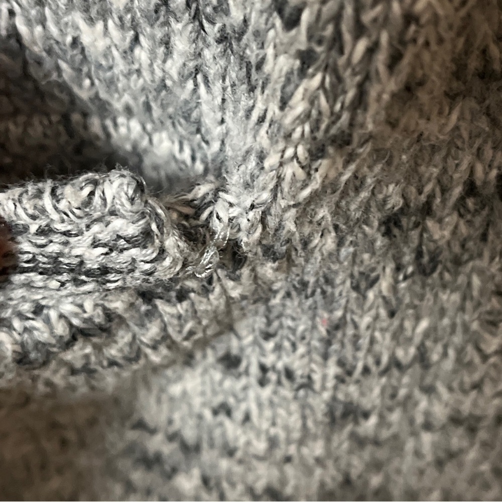 J. Jill Knit Grey Cardigan - Picture 5 of 5